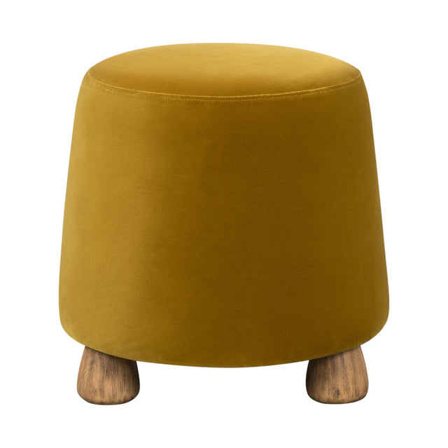 LH Home Giselle Ottoman - Dijon Velvet