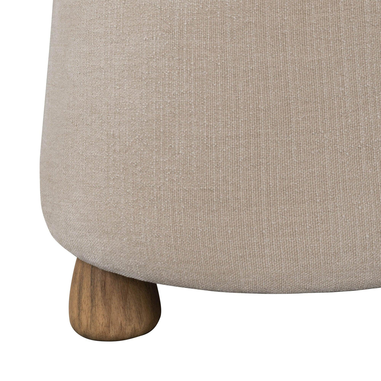 LH Home Giselle Ottoman - Fawn