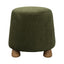 LH Home Giselle Ottoman - Olive