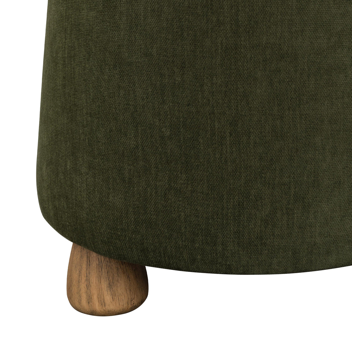 LH Home Giselle Ottoman - Olive