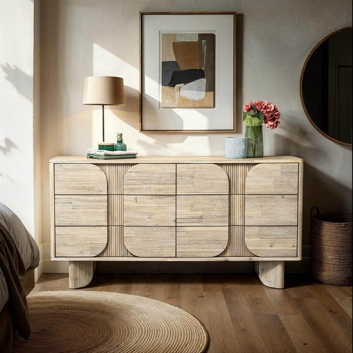 LH Home Haru 6 Drawer Dresser