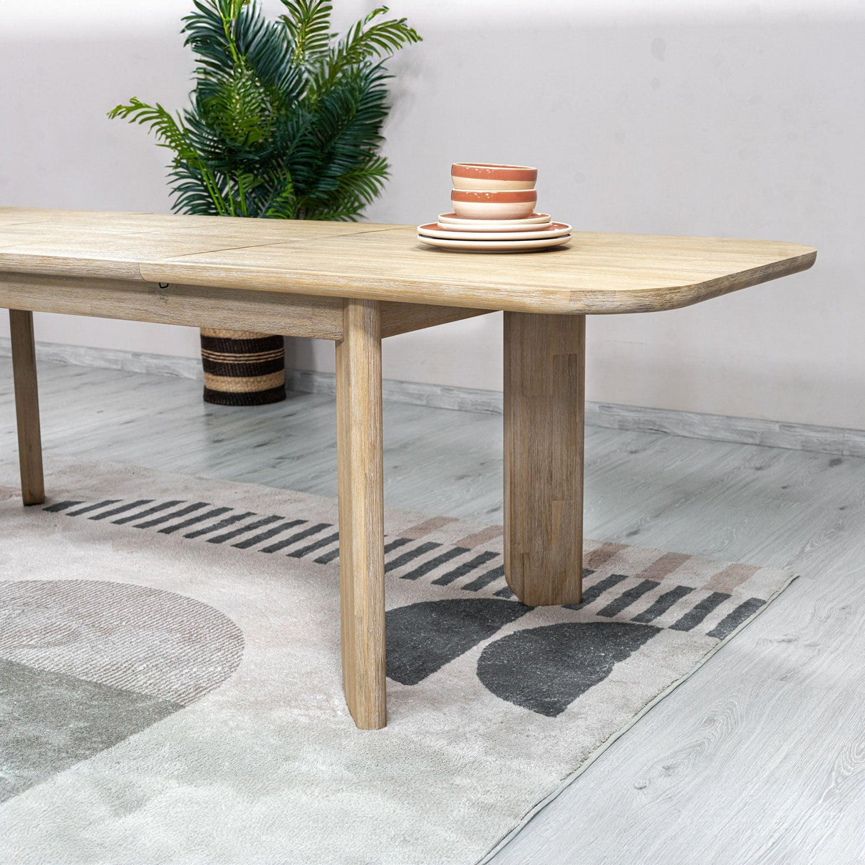 LH Home Haru Extension Dining Table (70"/102")