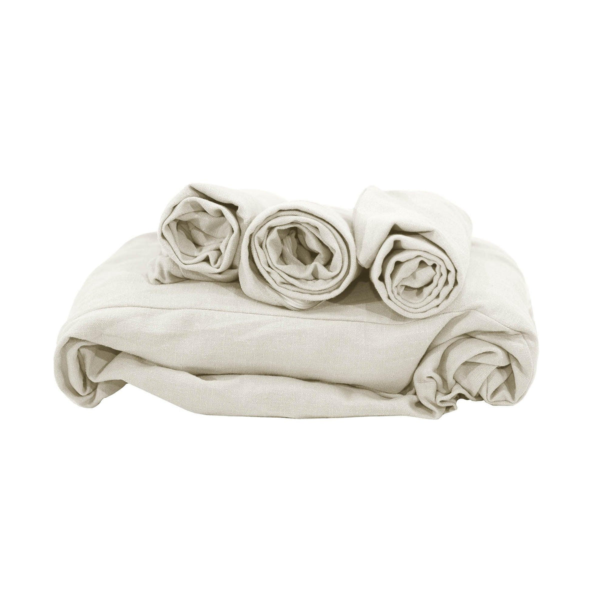 LH Home Harper Slipcover Only - Linen Ivory