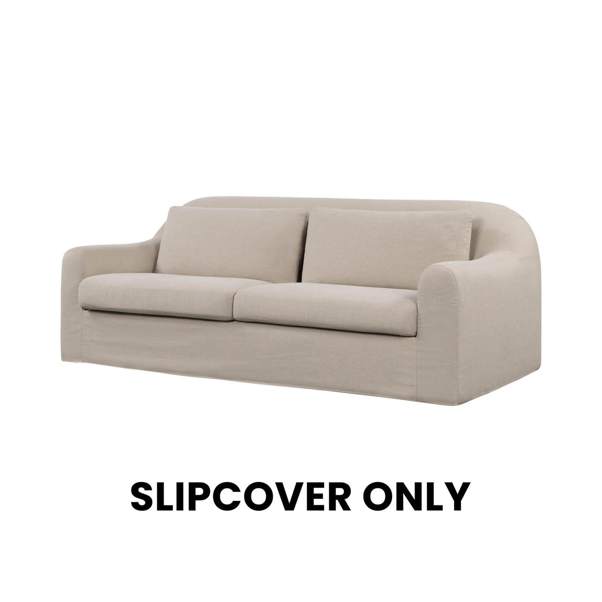 LH Home Harper Slipcover Only - Linen Malt