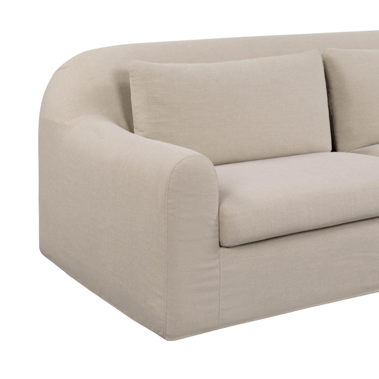 LH Home Harper Slipcover Sofa - Linen Malt