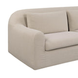 LH Home Harper Slipcover Sofa - Linen Malt