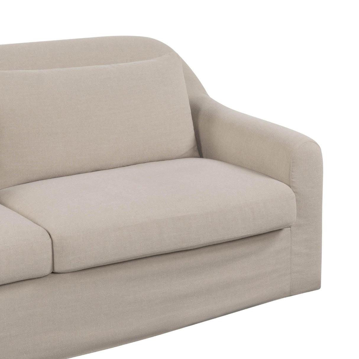 LH Home Harper Slipcover Sofa - Linen Malt