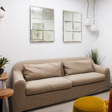 LH Home Harper Slipcover Sofa - Linen Malt