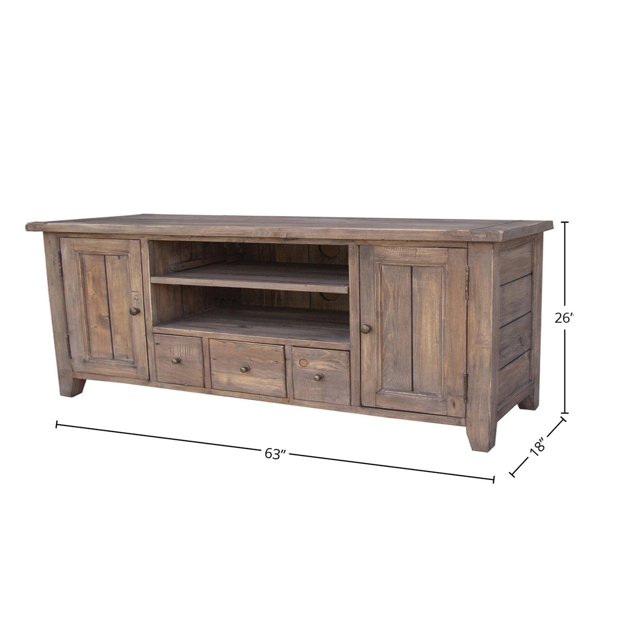LH Home Irish Coast Regular Media Unit - Sundried