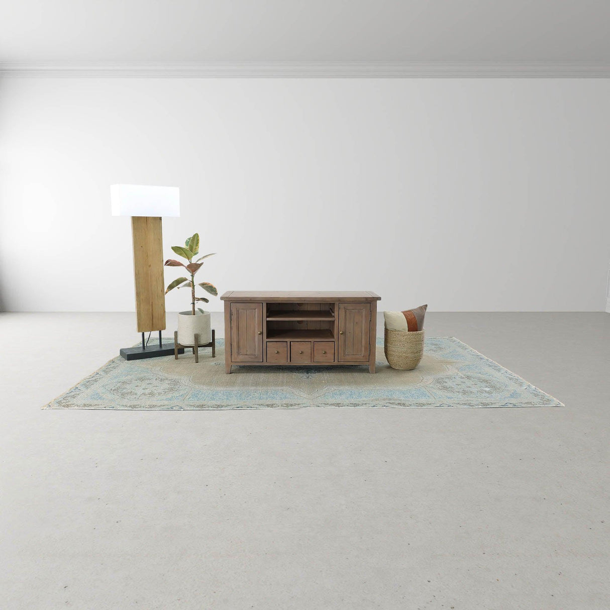 LH Home Irish Coast Small Media Unit - Sundried