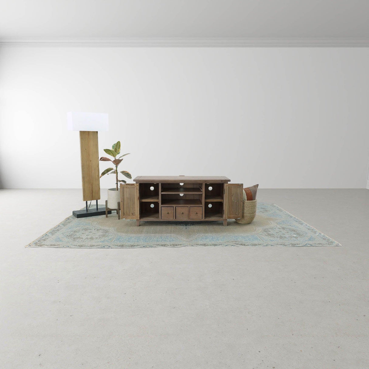 LH Home Irish Coast Small Media Unit - Sundried