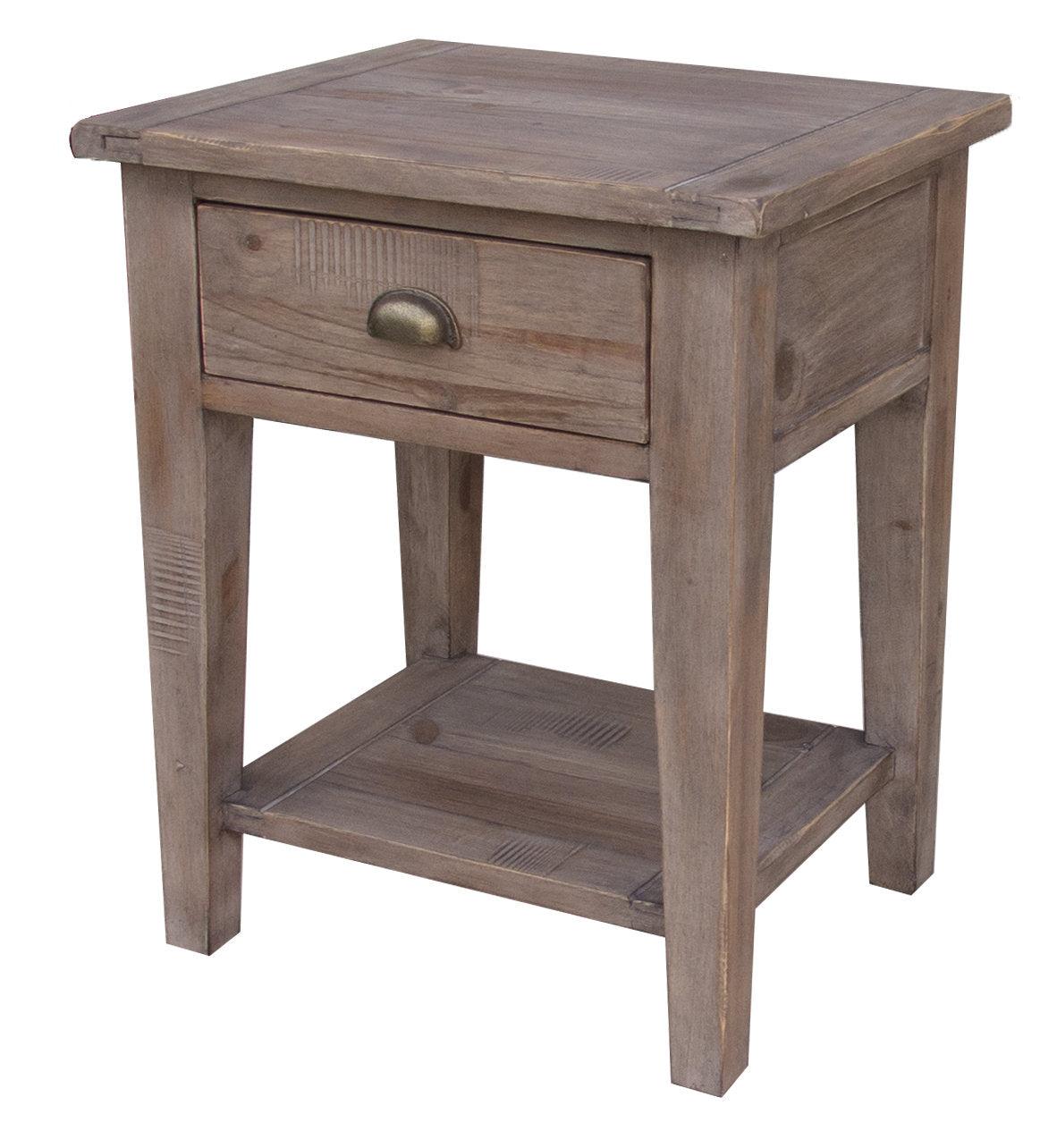 LH Home Irish Coast Small Side Table - Sundried