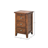 LH Home Irish Coast 3 Drw Nightstand - African Dusk
