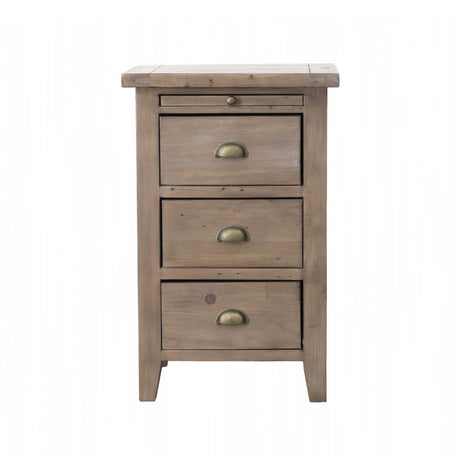 LH Home Irish Coast 3 Drw Nightstand - Sundried