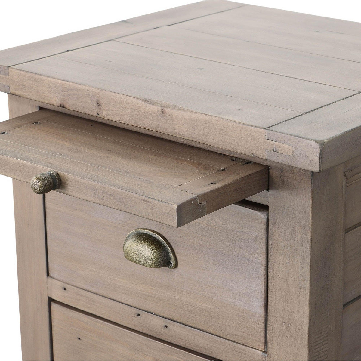 LH Home Irish Coast 3 Drw Nightstand - Sundried