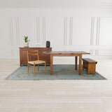 LH Home Irish Coast Small Extension Dining Table (47"/62") - African Dusk