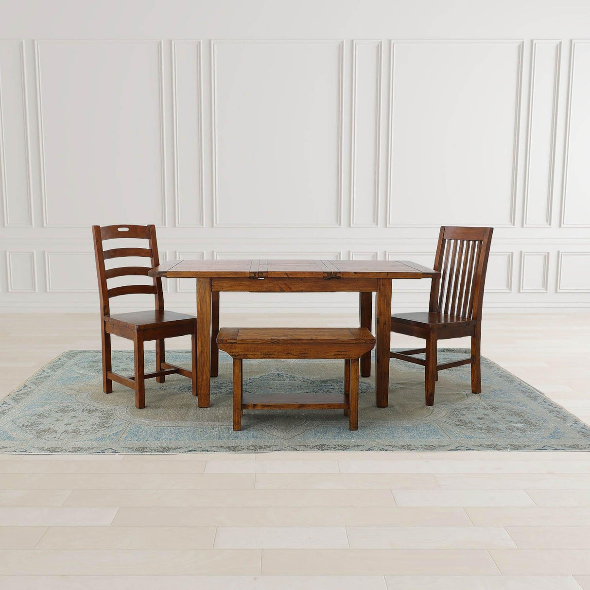 LH Home Irish Coast Small Extension Dining Table (47"/62") - African Dusk