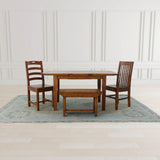 LH Home Irish Coast Small Extension Dining Table (47"/62") - African Dusk