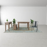 LH Home Irish Coast Small Extension Dining Table (47"/62") - Sundried