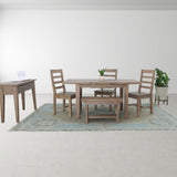 LH Home Irish Coast Small Extension Dining Table (47"/62") - Sundried