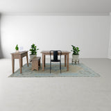 LH Home Irish Coast Small Extension Dining Table (47"/62") - Sundried