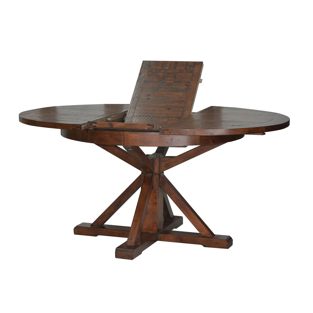 LH Home Irish Coast Round 47/63" Extension Dining Table - African Dusk