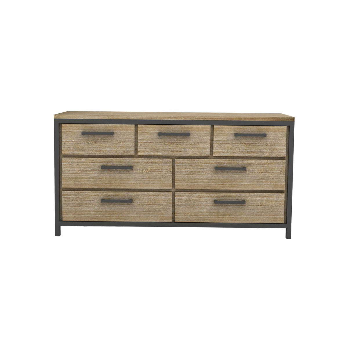 LH Home Irondale 7 Drawer Dresser