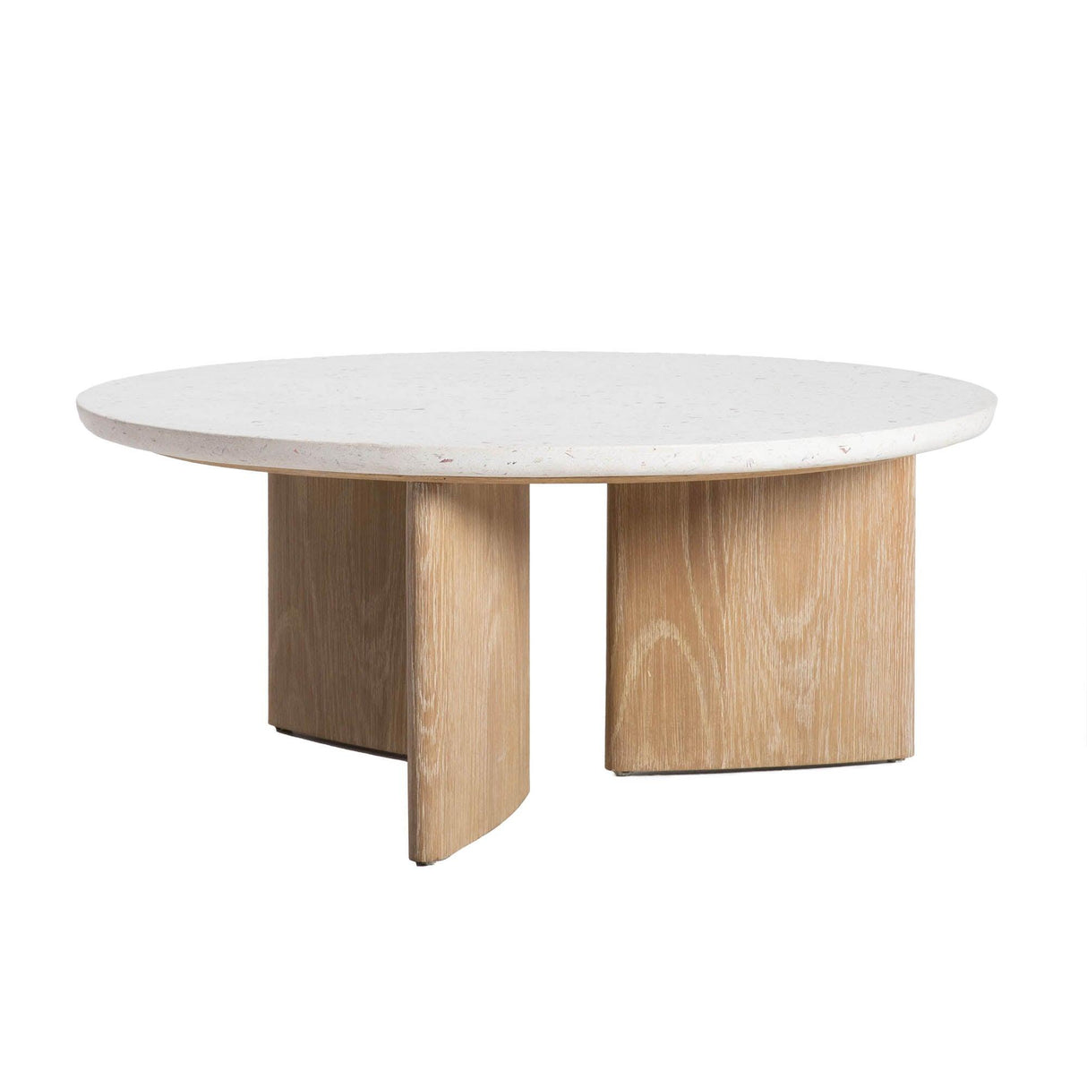 LH Home Infinity Coffee Table - Seashell Finish
