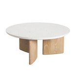 LH Home Infinity Coffee Table - Seashell Finish