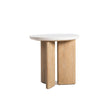 LH Home Infinity Side Table - Seashell Finish