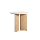 LH Home Infinity Side Table - Seashell Finish