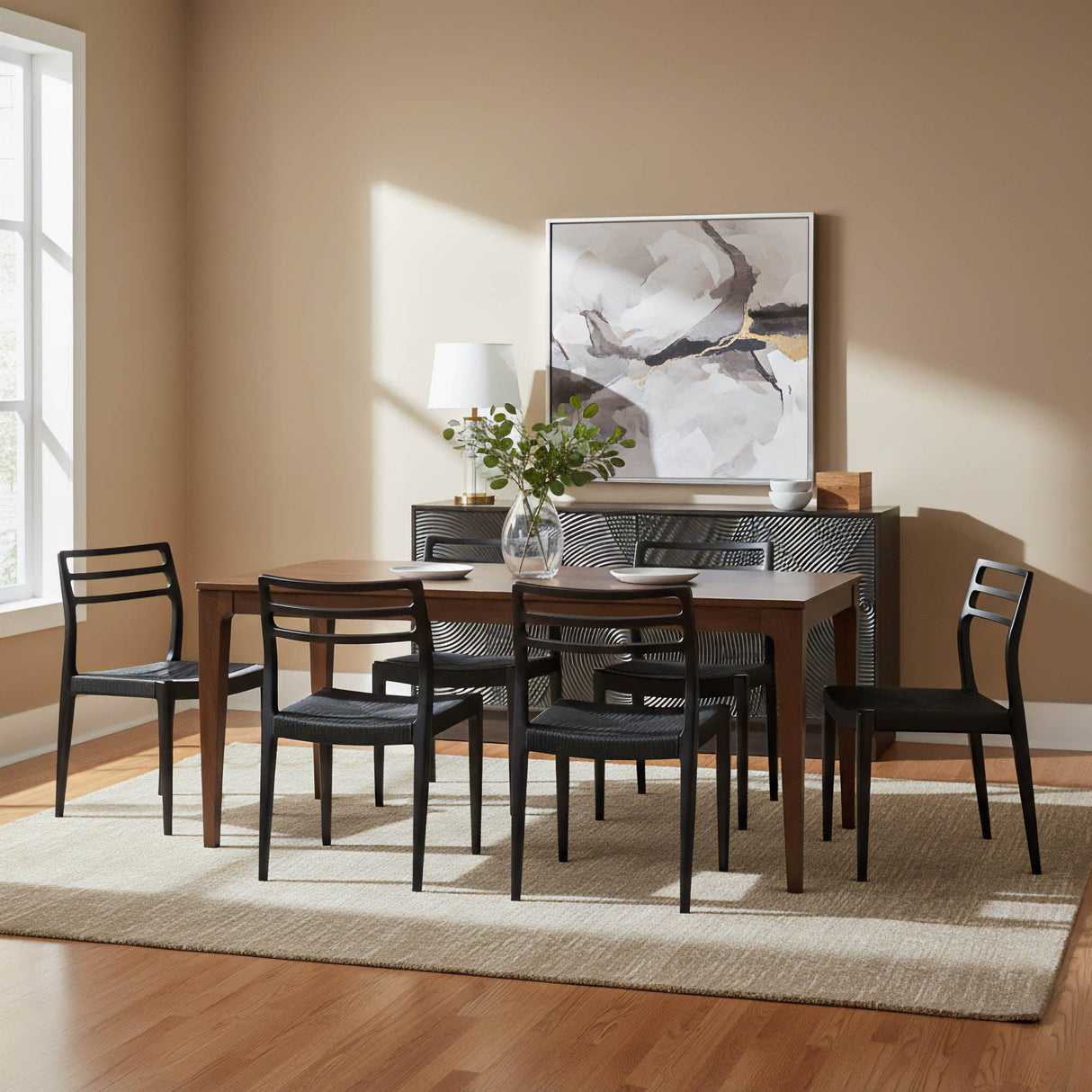 LH Home Java Dining Chair - Black