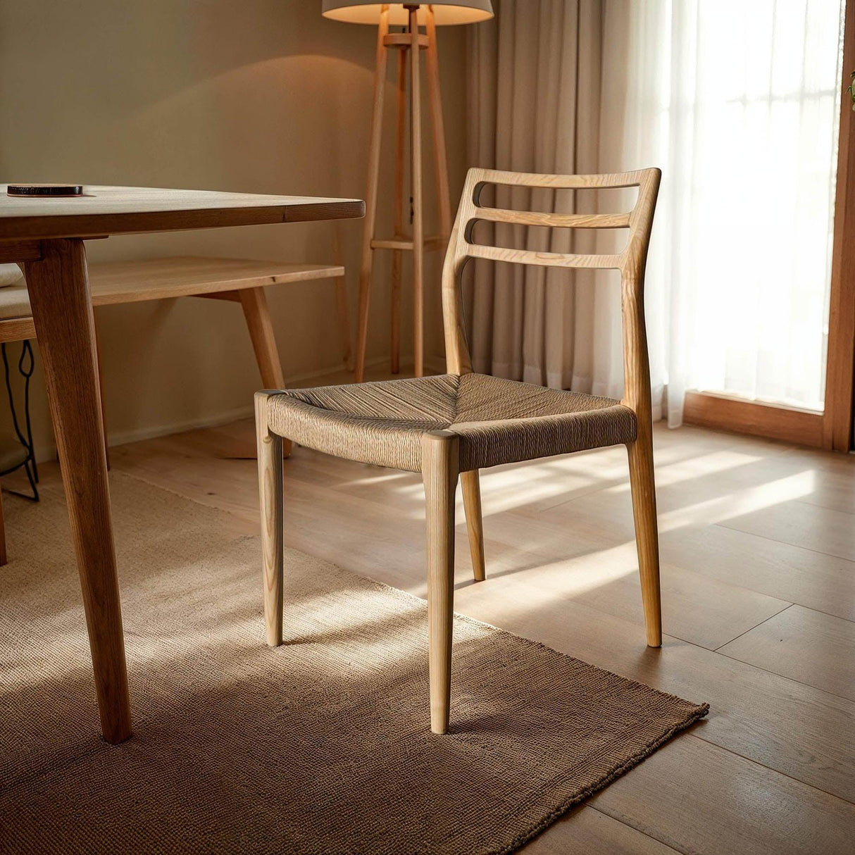 LH Home Java Dining Chair - Natural