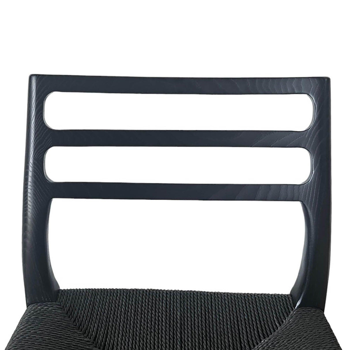 LH Home Java Narrow Counter Stool w/ 26" Seat Height - Black