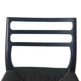 LH Home Java Narrow Counter Stool w/ 26" Seat Height - Black