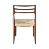 LH Home Java Dining Chair - Walnut Brown