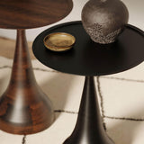 LH Home Polina Side Table Ebony