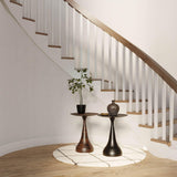 LH Home Polina Side Table Ebony