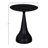 LH Home Polina Side Table Ebony