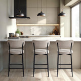 LH Home Kai Counter Stool - Bone White
