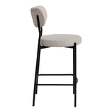 LH Home Kai Counter Stool - Bone White