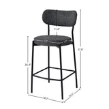 LH Home Kai Counter Stool - Chunky Grey