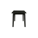 LH Home Kenzo Dining Table 71 - Black
