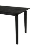 LH Home Kenzo Dining Table 71 - Black