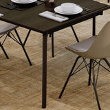 LH Home Kenzo Dining Table 71 - Black