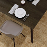 LH Home Kenzo Dining Table 71 - Black