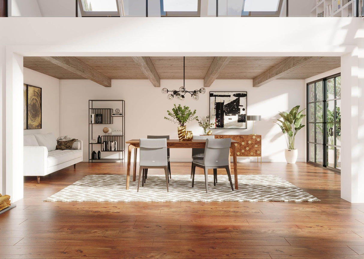 LH Home Kenzo Dining Table 71 - Brown