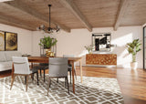 LH Home Kenzo Dining Table 71 - Brown
