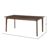 LH Home Kenzo Dining Table 71 - Brown