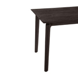 LH Home Kenzo Dining Table Small 60 Black
